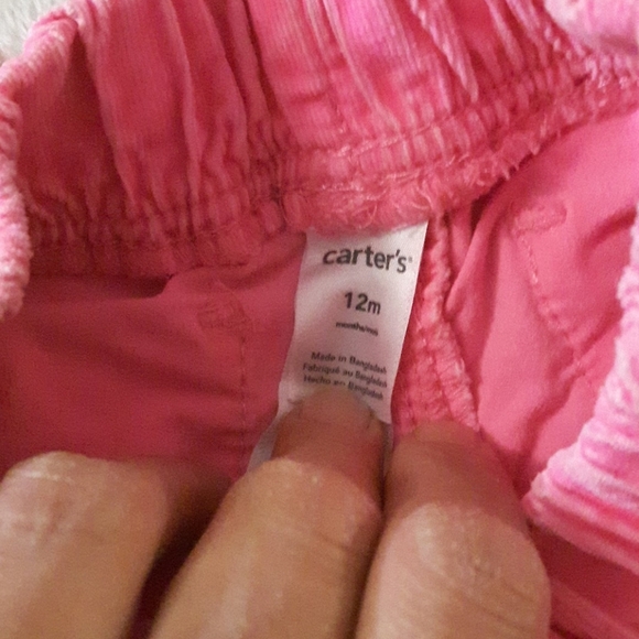 size 12M Baby girls bright pink cute pants - Picture 4 of 7